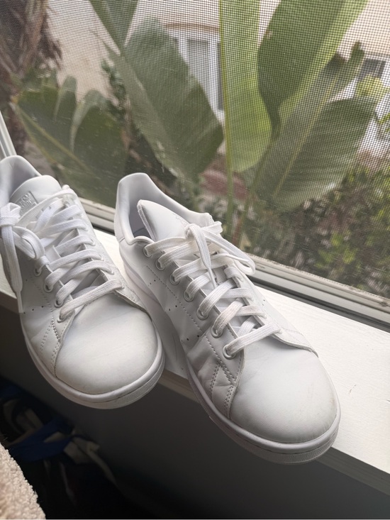 adidas Other - Classic All-White Leather Sneakers